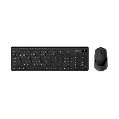  Tast+Mis USB Wireless Genius SlimStar 8230 Black US Cene