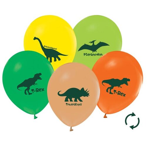  Set 5 balonov z motivom dinozavrov Cene