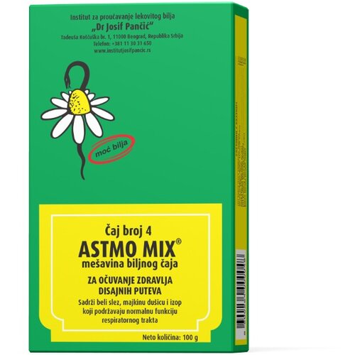 INSTITUT JOSIF PANČIĆ čaj 4 astmo mix, 80g Slike