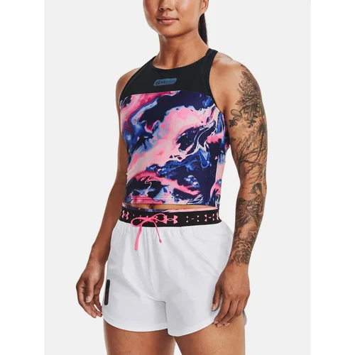 Under Armour Tank Top UA RUN ANYWHERE CROP TANK-BLK - Women