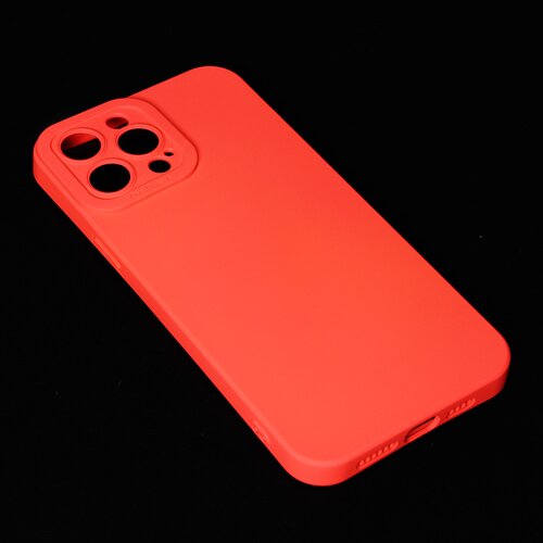 maska silikon color za iphone 13 pro max 6.7 crvena Slike