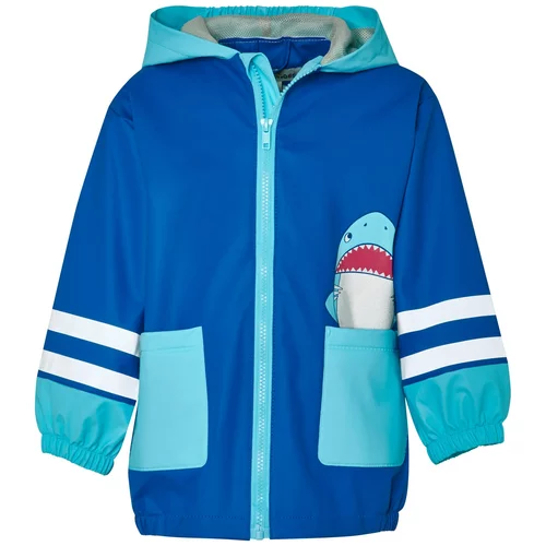 Playshoes Tehnička jakna 'Hai' plava / svijetloplava / roza / bijela