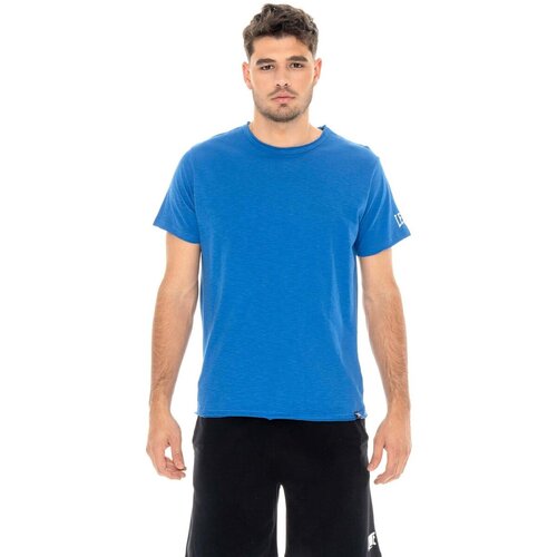 Leone 1947 Majice s kratkimi rokavi Man T-Shirt Short Sleeves Urban Modra Cene