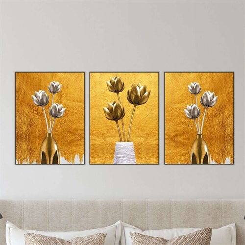 Wallity slika Mdf-00118, 40x90 cm, 3 dela Cene