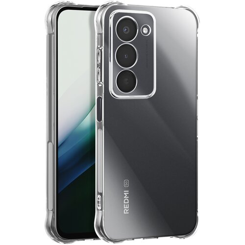 AVIZAR Ovitek za Xiaomi Redmi 15 5G, zaščita pred udarci z ojačanimi vogali, Prozorno, (5000189142) Cene