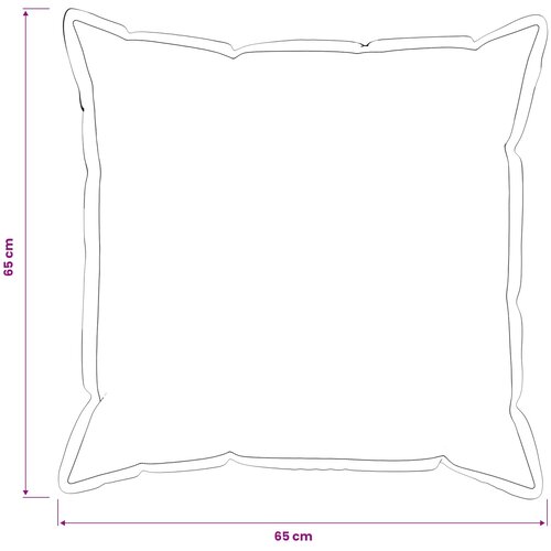  Presvlaka za jastuk 2 pcs HOUTEN Svijetlo zelena 65 x 65 cm Slike