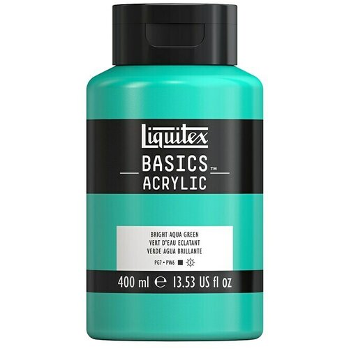 LIQUITEX Basics Akrilna boja (Svijetla modro-zelena, 400 ml, Boca) Slike