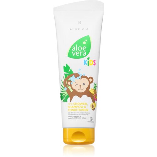 Lr Aloe Vera Kids 3 v 1 &amp;scaron;ampon, balzam in gel za prhanje za otroke 250 ml Slike