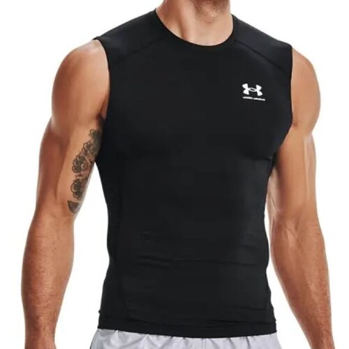 Under Armour Majica s tankom Hg Armour Comp Sl Black/ White XS Cene