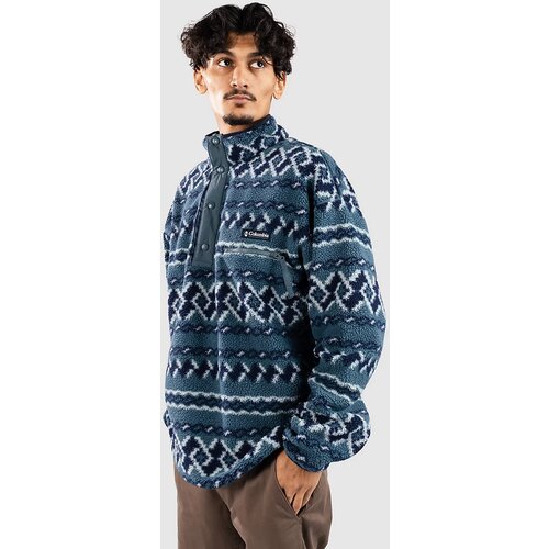 Columbia Helvetia II Printed Half Snap Fleece Half-Zip Pulover iz flisa everblue knitknot Cene