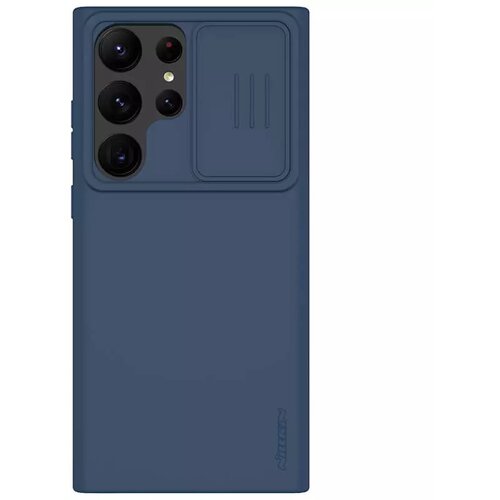 Maska Nillkin CamShield Silky za Samsung S918B Galaxy S23 Ultra plava Slike