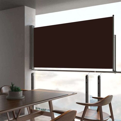  Uvlačiva bočna tenda za terasu 80 x 300 cm smeđa Cijene