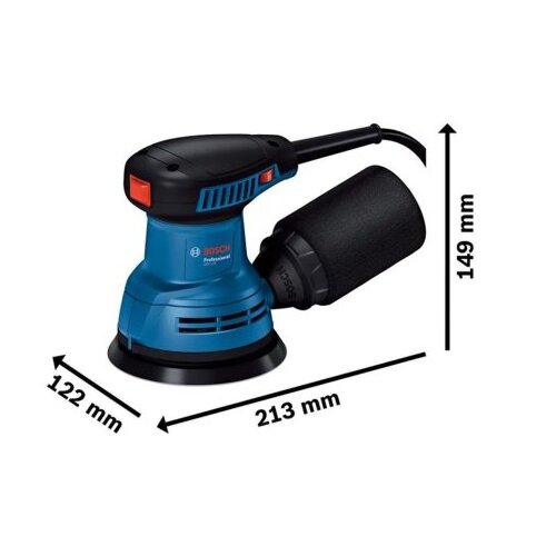 Bosch GEX 125 Professional Ekscentar brusilica, 06013A8020 Cene