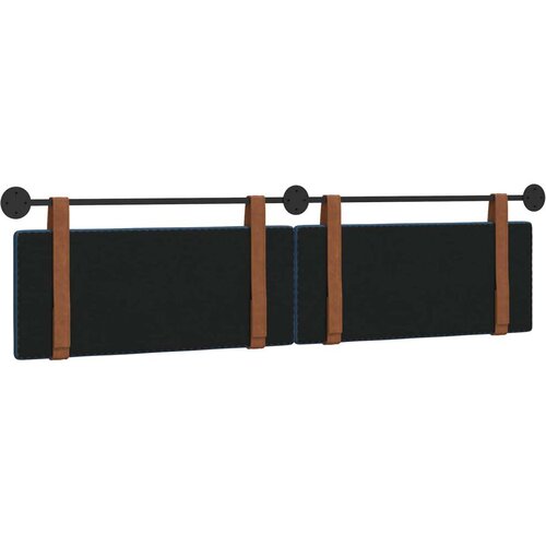  Držeće uzglavlje Zidne Plava 210 x 55 x 5 cm Antikni PU - Plava 200 cm bez LED Slike