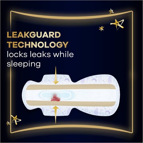 Always Ultra Secure Night Extra Size 5 vložki za noč 32 kos Slike
