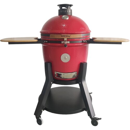 Grill King Kamado 22" keramički roštilj sa stalkom dimilicom i opremom, 56 cm Cijene