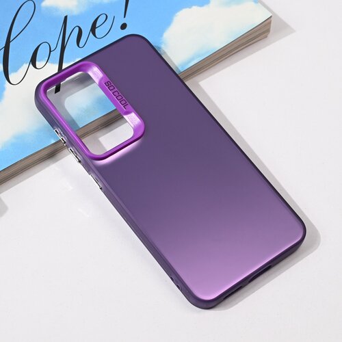  Torbica Clear za Samsung S931B Galaxy S25 ljubičasta Slike