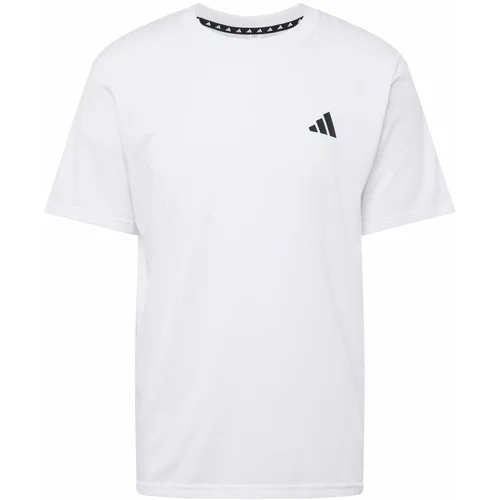 Adidas Tehnička sportska majica 'Train Essentials Comfort ' crna / bijela