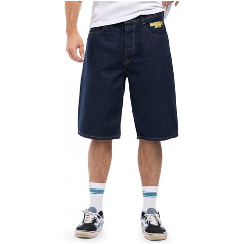 HOMEBOY Kratke hlače & Bermuda X-tra baggy denim shorts Modra Cene