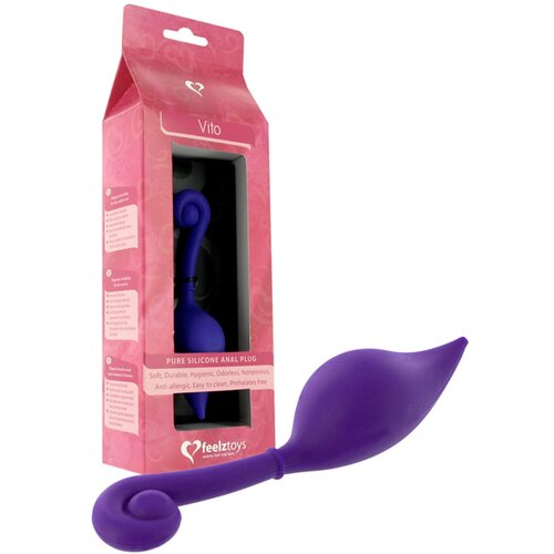 Feelztoys Analni čep - Vito, vijoličen Cene