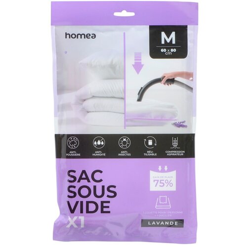Hom&amp;eacute;a Vakuum vrećica za odjeću Lavender &amp;ndash; Slike