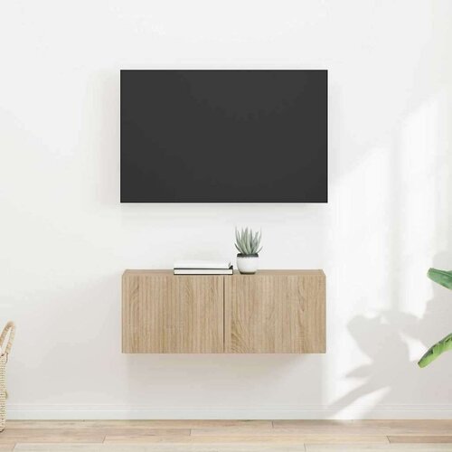 TV zidni ormar 2 pcs Sonoma 60 x 31 x 29.5 cm Konstruirano drvo Cene