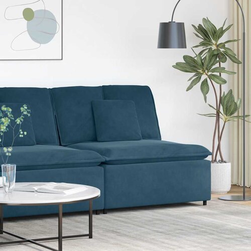  Modularna sofa s jastucima plava 100 cm Cene