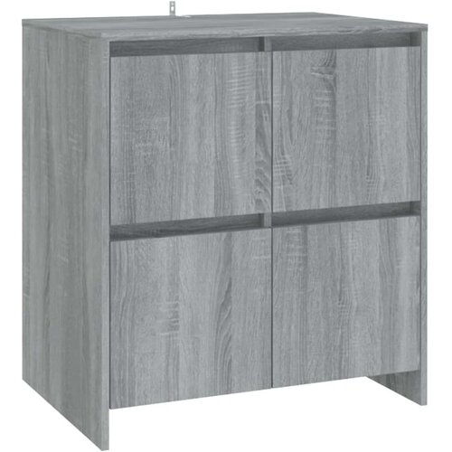 VidaXL Komode 2 kom boja sivog hrasta sonome 70x41x75 cm od iverice Slike