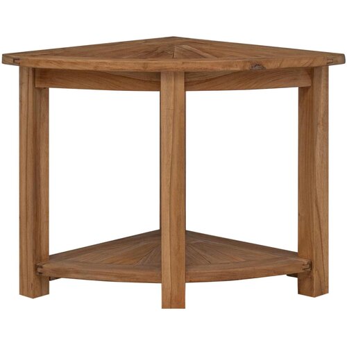  Stolić za kupatilo Prirodna 45 x 45 x 46 cm Čvrsto teak drvo Slike