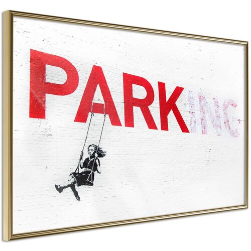  Poster - Banksy: Park(ing) 45x30 Slike