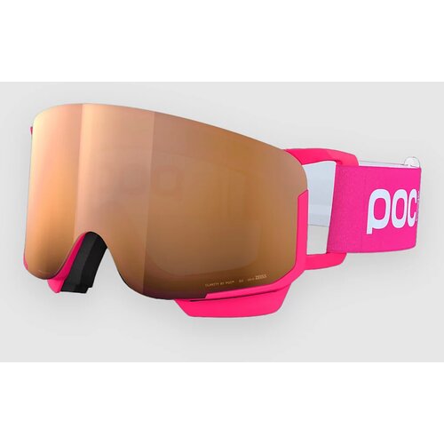 Poc Pocito Nexal Fluorescent Pink Kids Goggle partly sunny light orange Slike