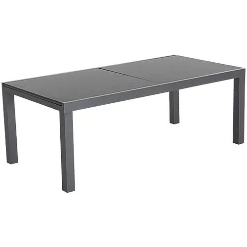 SUNFUN raztegljiva miza maja (200/300 x 100 x 74 cm, aluminij, antracitne barve)