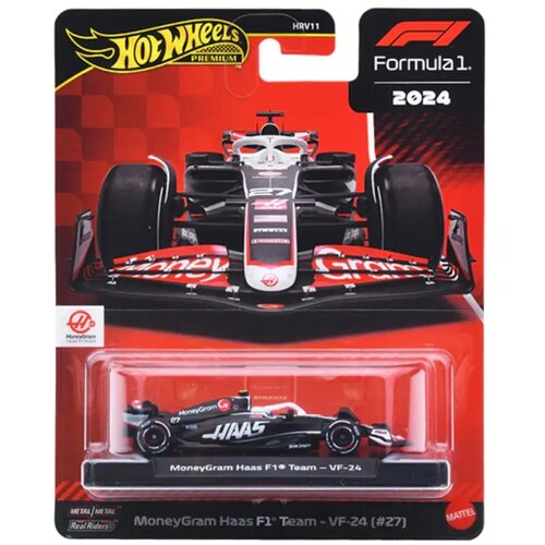 Mattel Hot Wheels Formula 1: MoneyGram Haas VF-24 (#27) mali avtomobilček 1/64 - Cene