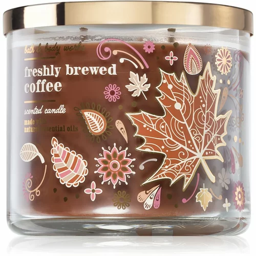 Bath & Body Works Freshly Brewed Coffee mirisna svijeća 411 g