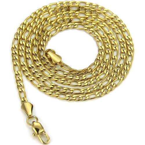  Muška ogrlica NO-34271 - Zlatna / 60cm KP34271 Cene
