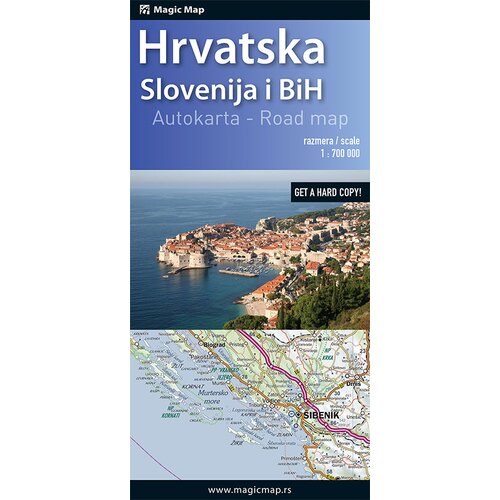 Magic Map Grupa autora - Auto karta Hrvatska Cene
