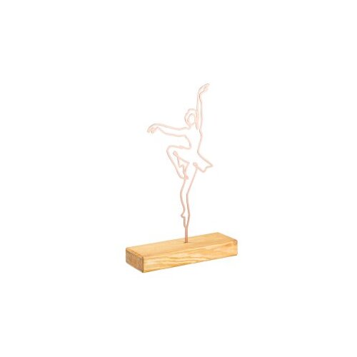 WALLXPERT decorative object figura ballerina copper Cene