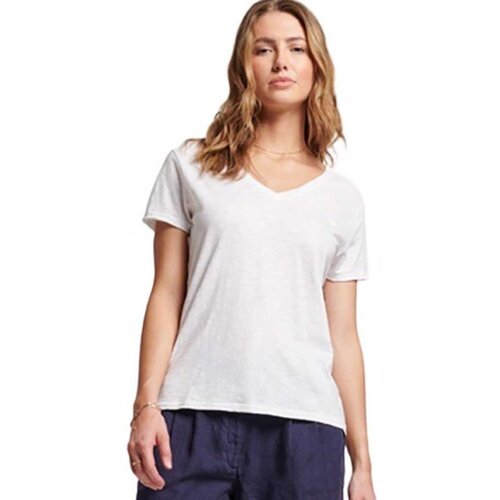 Superdry - - Ženska majica sa V izrezom Cene