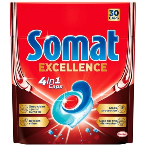Somat Excellence 4 u 1 Tablete za mašinsko pranje posuđa 30 komada Cene