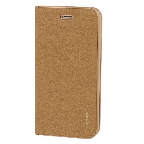  Premium preklopna torbica Samsung Galaxy S22 Ultra 5G - zlata z zlatim robom Slike
