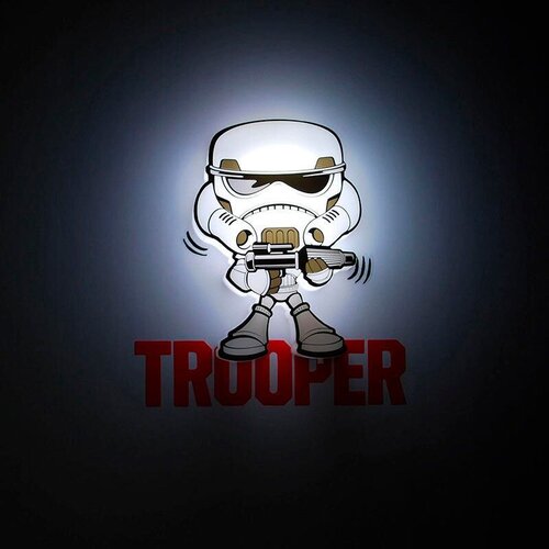 Star Wars Lampara 3D Light FX mini Storm Trooper Slike