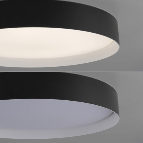 SCH&amp;Ouml;NER WOHNEN 14595-18 - LED prigu&amp;scaron;iva stropna svetiljka TAVOLI LED/34W/230V crna + daljinski upravljač Slike