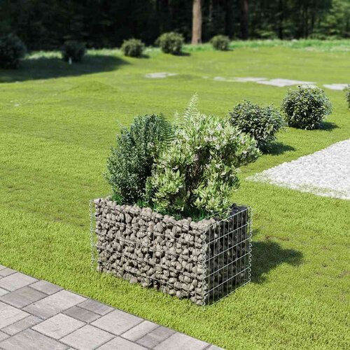  Gabionska sadilica od pocinčanog čelika 90 x 50 x 50 cm Cijene