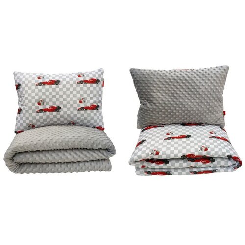 Olimp Sport Dvostrani jorgan i jastuk 140x80 - FORMULA 1 Cene