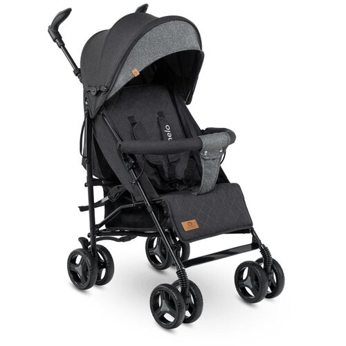 Lionelo Irma ki&amp;scaron;obran kolica, Black/Dark Grey Slike