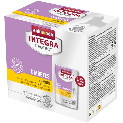 Animonda Integra Protect Adult Diabetes 8 x 85 g - Piletina Slike