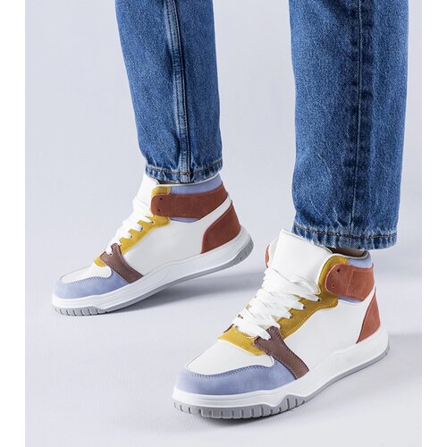 Gemre Elizabeth High-Top Purple Sneakers Cene