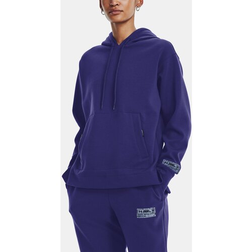 Under Armour Sweatshirt UA Summit Knit Hoodie-BLU - Unisex Cene