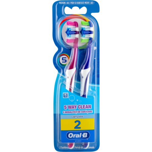 Oral-b četkica za zube 5 way clean 1+1 gratis Cene