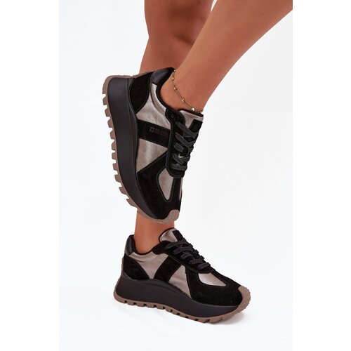 Big Star Women&amp;#039;s Suede Sneakers Insulated On Platform Slike